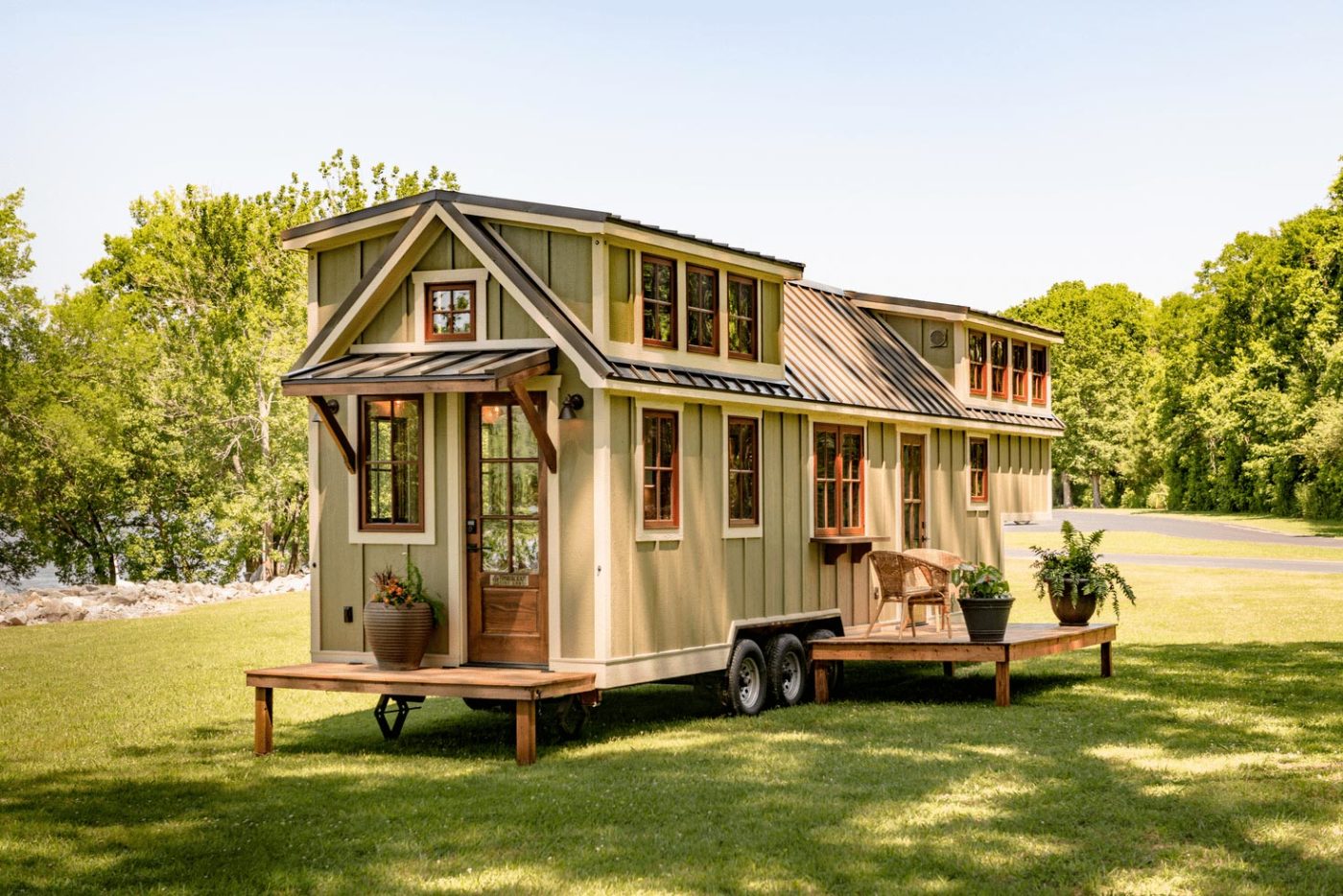 Tiny homes at 2021 Maricopa County Home & Garden Show in Phoenix