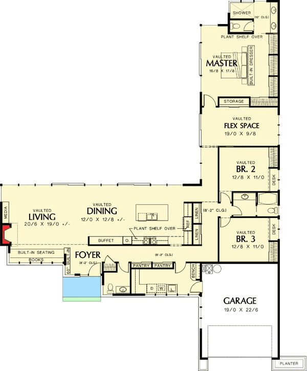 Simple L Shaped House Plans 2 Story