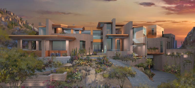 Luxury Home Design in Scottsdale with Renowned Architects Mark